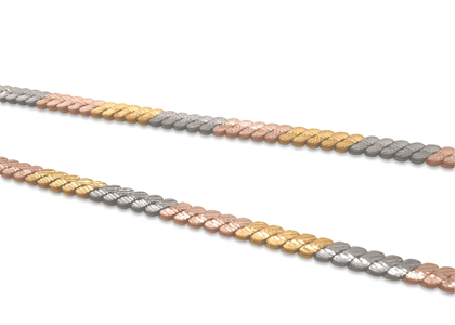 Tri Tone Plated | Fashion chains